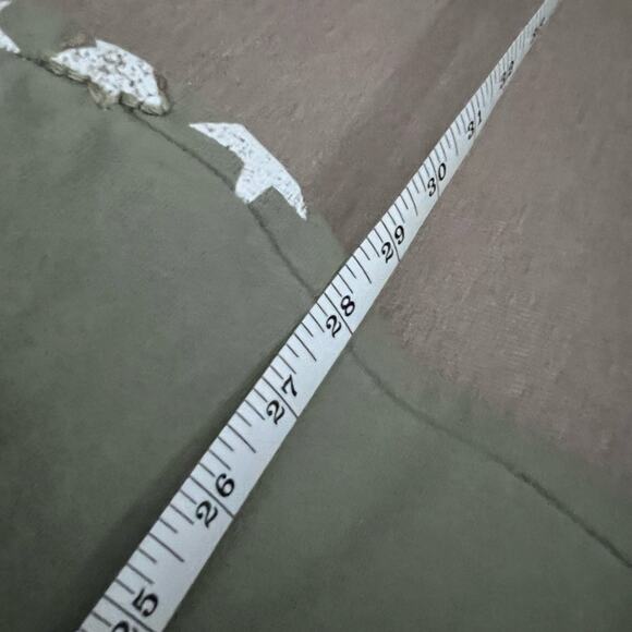 Free People NWT Deletta Olive Green Star Tank | size large - Picture 8 of 8